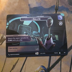 Nala Se - Vetrina della lamina dell'Ingegnere Clone TWI