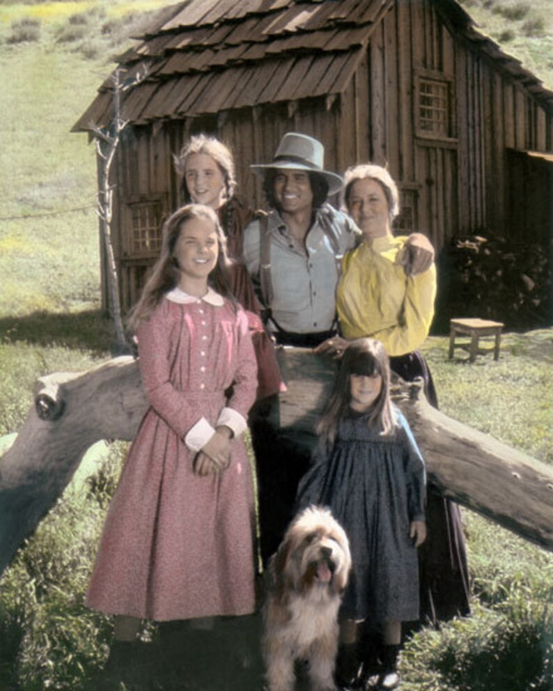 Michael Landon Karen Grassle Little House on the Prairie 1970s Etsy