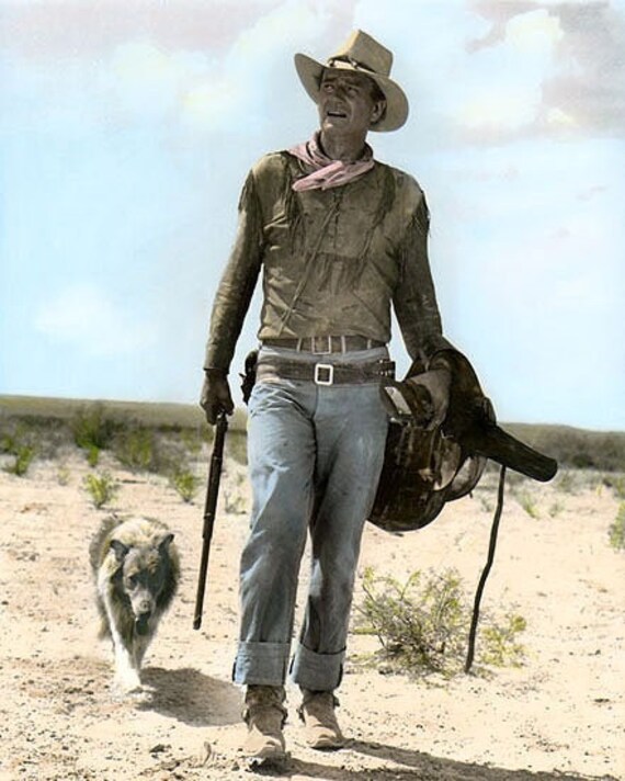 Colorized Photo: John Hondo 1953 Actor | Etsy Australia