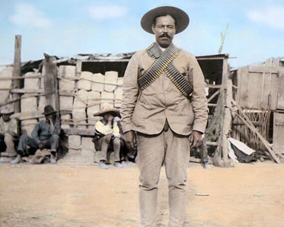 Colorized Photo General Pancho Villa Mexican Revolution 1914 Etsy Colorized Photo General Pancho Villa Mexican Revolution 1914 Etsy