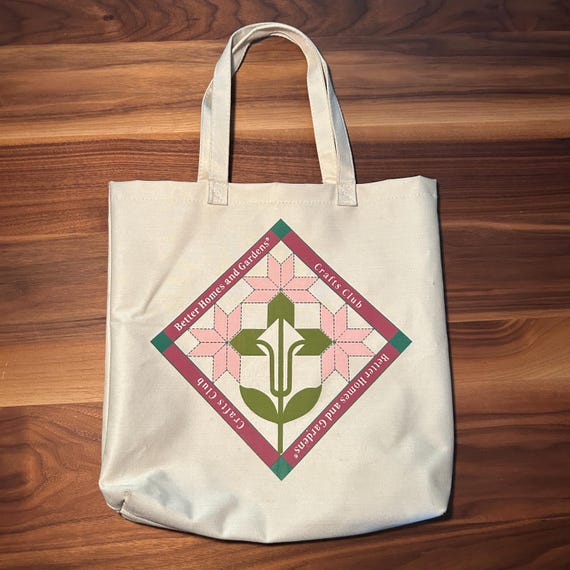 Vintage Better Homes and Gardens Tote Bag