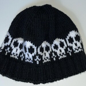 Skull Beanie- Adult