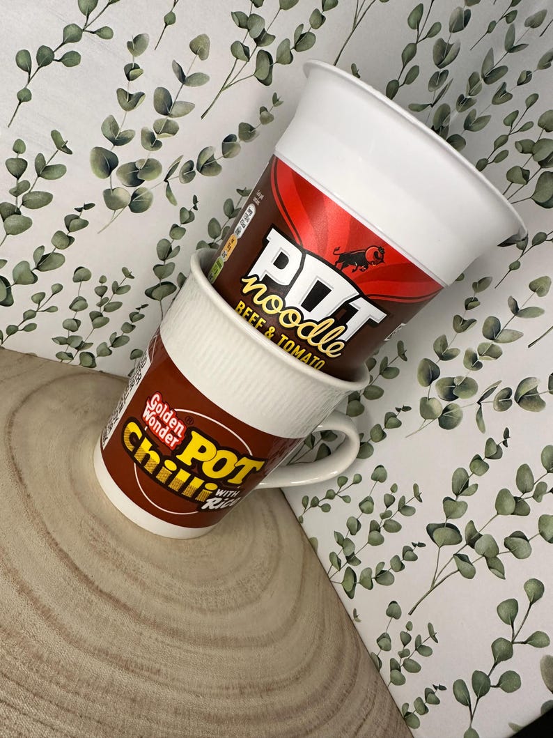 Vintage 1990 Golden Wonder Pot Chilli Mug Gift With Pot Noodle (choice ...