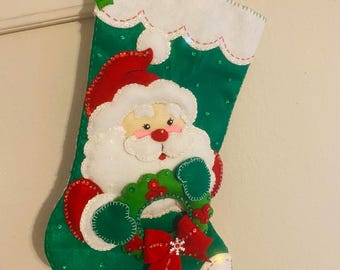 Bucilla Jolly Saint Nick Strumpf