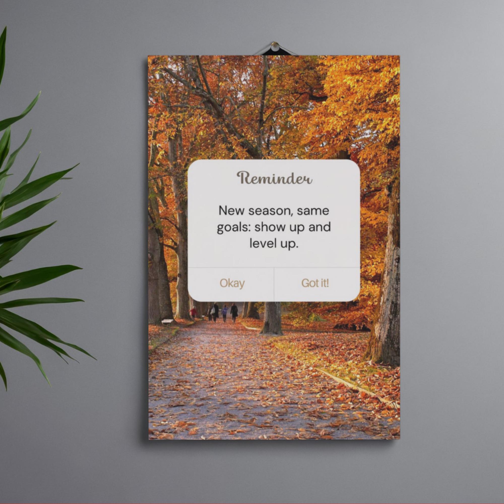 20 Fall Reset Quotes Wall Art Bundle | Cozy Autumn Home Decor ...