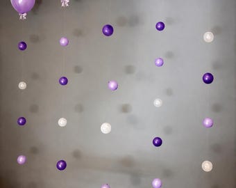 Floating Balloon Wall Kit, Mixed Sizes, Birthday Baby Shower Backdrop