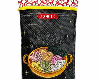 Ace of Cups Tarot Crossbody Bag, Witchy Vinyl Purse, Gothic Shoulder Handbag, Wiccan Gift