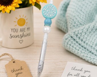 You Are My Sunshine light Blue Mechanical Pencil