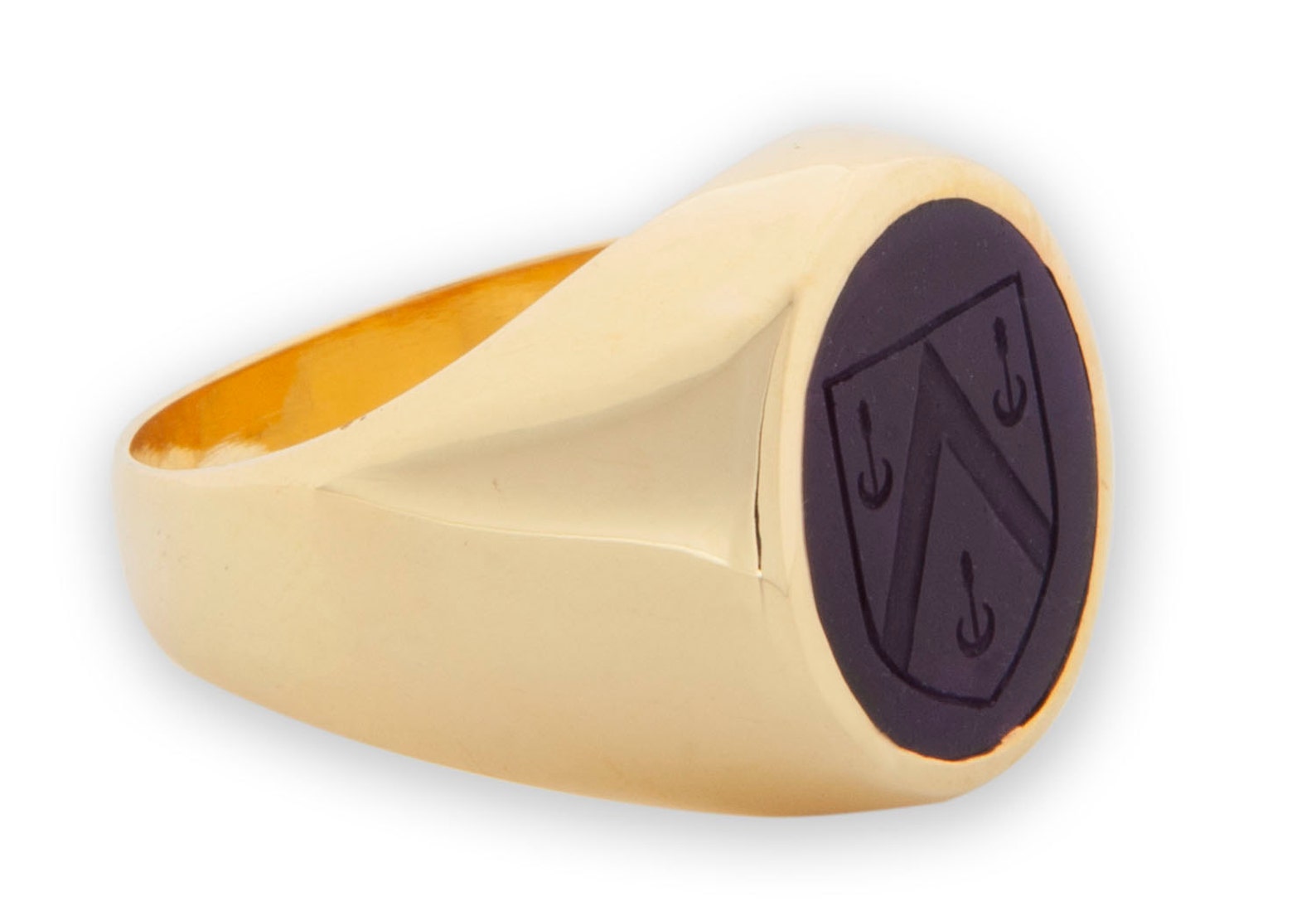 Gold Ring Custom Engraved Traditional Sizes. Etsy