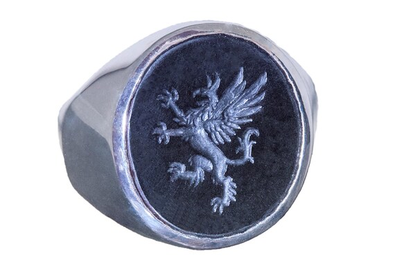 griffin signet ring