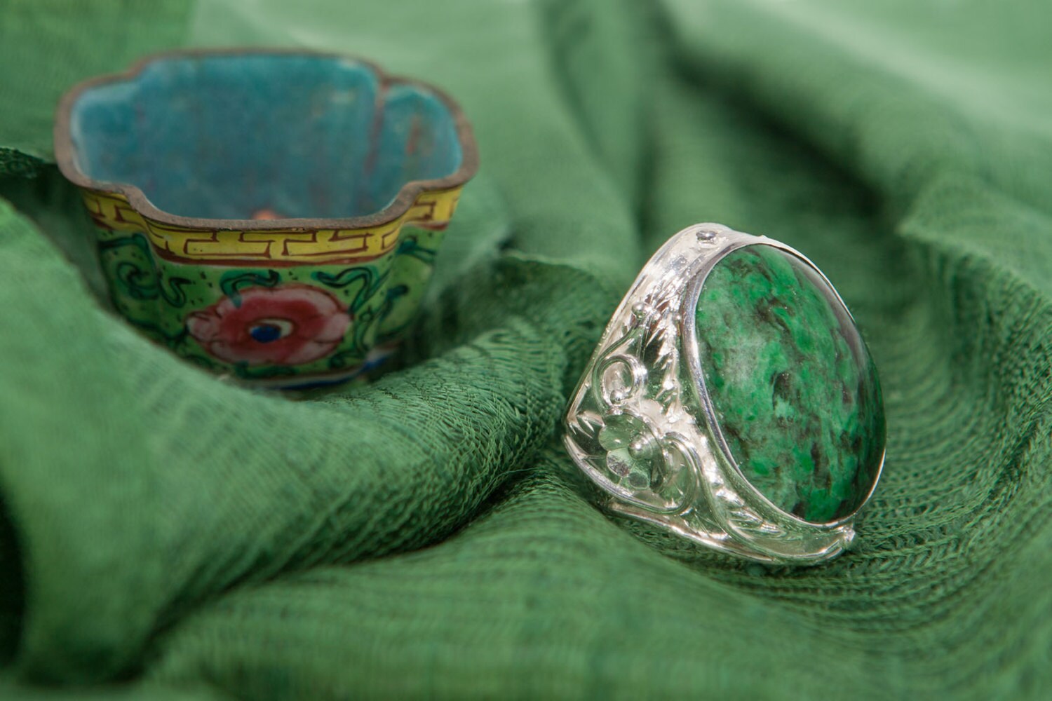 Jade Ring Special Collection High Quality Large Stone Regnas Etsy