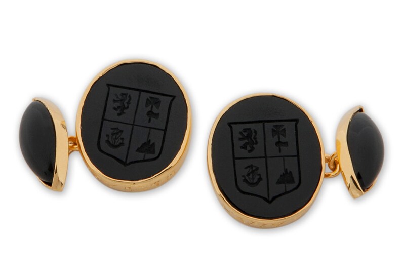 Custom Cufflinks Personalized Engraved Initials Etsy