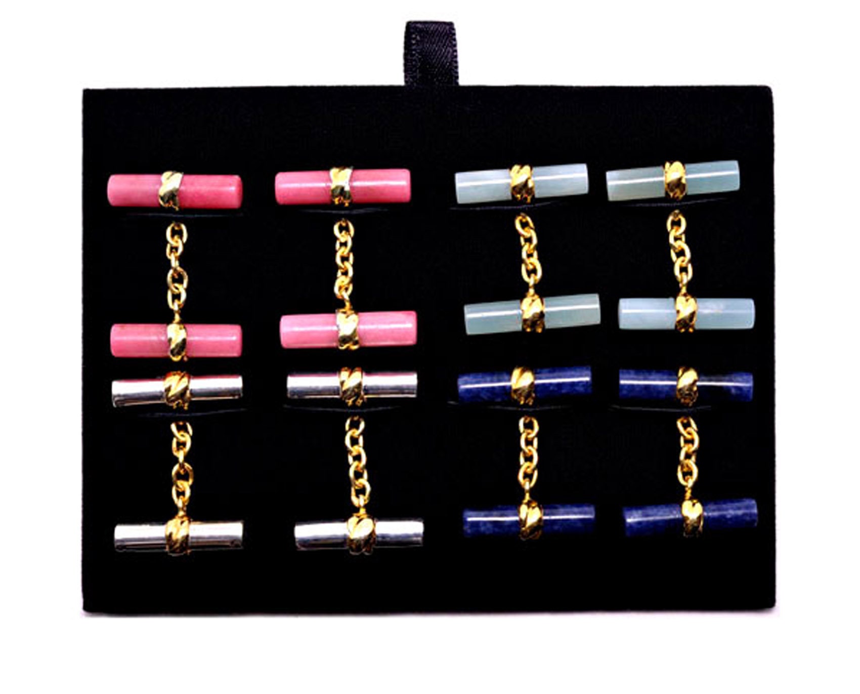 Spinach Jade Cufflinks Gemstone Imperial Doubles Gold Plated Etsy