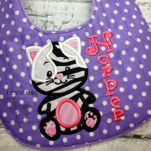 Peekaboo Kitty Applique EMBROIDERY DESIGN -instant download