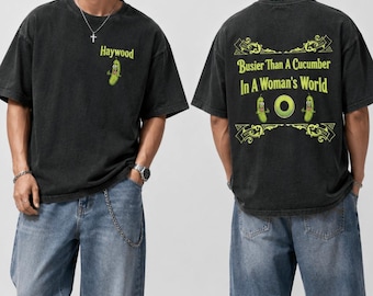 Camisetas "Más ocupada que un pepino en el mundo de una mujer", Camiseta divertida de pepino, Camisetas con frases sarcásticas, Camiseta para viaje de chicas, Regalos sarcásticos y divertidos