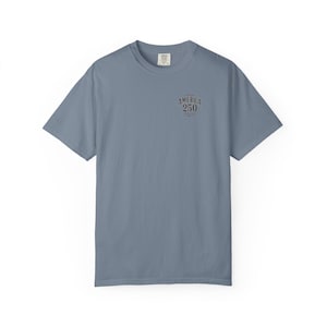 North Carolina America 250 Comfort Colors Shirt | 1776-2026 Patriotic NC Tee | Vintage Outer Banks Americana Graphic Shirt image 18