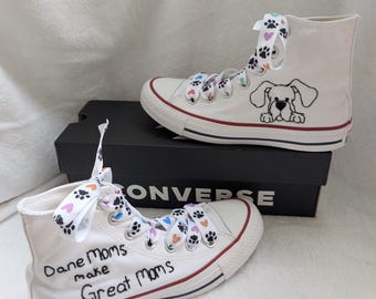 Custom Embroidered Converse Sneakers