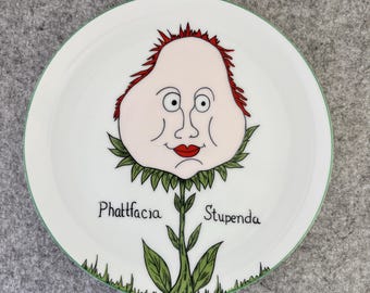 Sigma Tastesetter Nonsense Phattfacia Stupenda Plate Franci Villa Vanilla