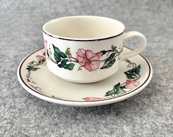 Villeroy and Boch Palermo Cup and Saucer Morning Glory