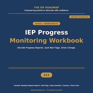 IEP Progress Monitoring Workbook