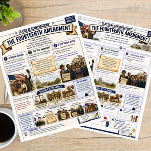 Classical Conversations Cycle 3 American History Packet (Weeks 13-24) (Printable PDF)