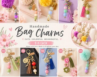Handmade Inspired Bag Charms