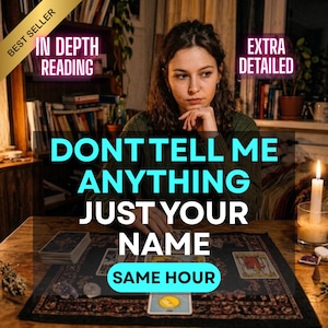 Blind Psychic Reading, No Questions Asked, Accurate Same Hour Reading, Deep Intuitive Insights, Spirit Guide Messages