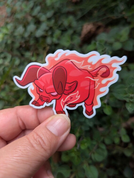Red Bull Vinyl Sticker: Fantasy Lover Gift
