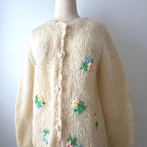 1960s Mohair Cardigan - Etsy