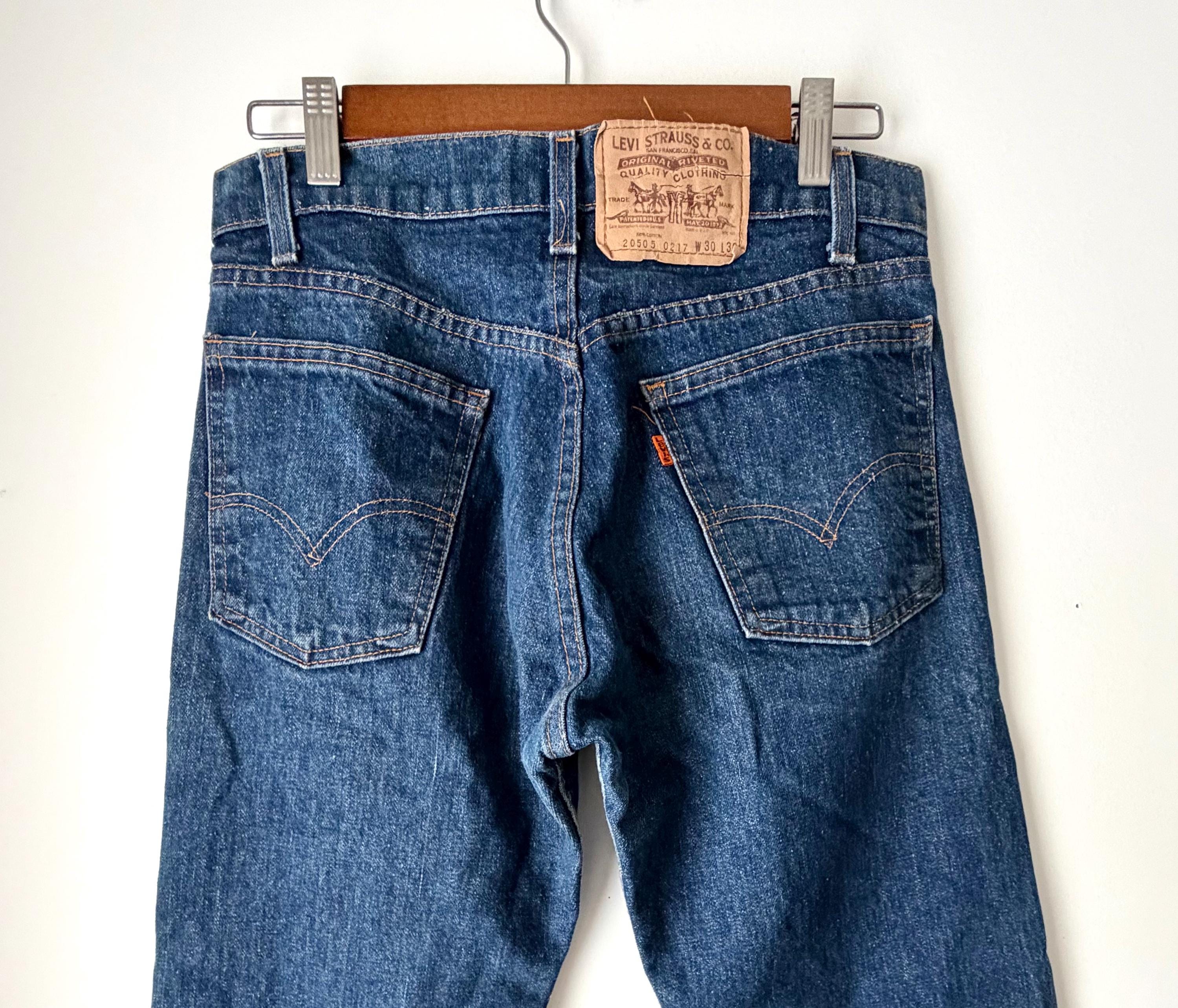Vintage Levi Jeans Indigo - Etsy