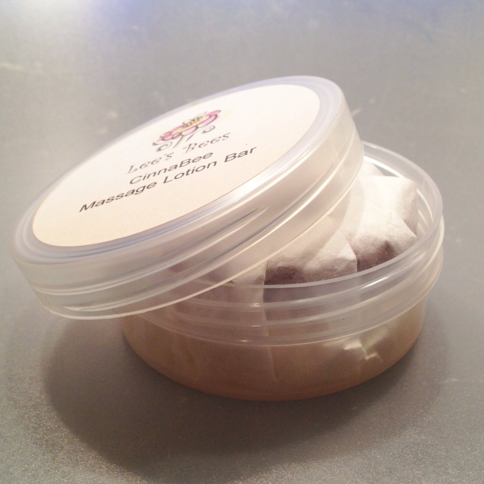 Cinnabee Cinnamon Massage Lotion Bar Natural and Romantic Etsy