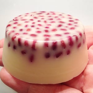 CinnaBee Cinnamon Massage Lotion Bar, Natural and Romantic Gift for Her or Him with Storage Container