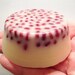 CinnaBee Cinnamon Massage Lotion Bar, Natural and Romantic Gift for Her or Him with Storage Container 