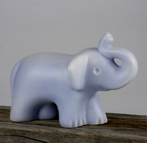 Elephant Urn Sky Blue Keepsake Urn for Ashes Human Memorial - Etsy Canada