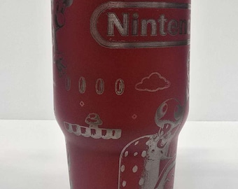Gaming Inspired Engraved Tumbler