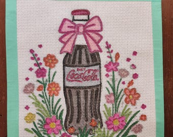 Hand painted Needlepoint canvas