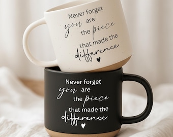 Thank You Gift for Coworker Farewell Mug Leader Appreciation Present Mentor Leaving Gift Mug Puzzle Piece Gratitude
