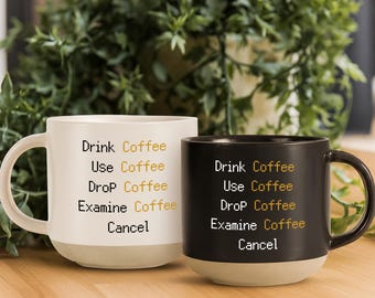 RuneScape Inspired Mug • Funny Gamer Gift