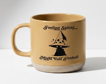 I Cast Fireball Mug, Dungeons and Dragons Gift, DnD Coffee Mug, DnD Cup, DM gift, I Said I Cast Fireball