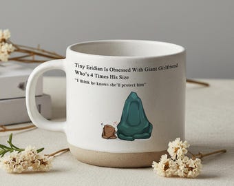Funny Project Hail Mary Rocky Mug, Grumpy Angry Stupid Sci-Fi Book Lover Gift