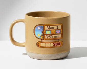 Stardew Valley Mug, Stardew Valley Gift, Valley Coffee Mug, Stardew Valley Game, Stardew Valley Cup, Stardew Mug, Video Game Mug, Gamer Mug