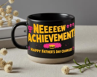Dungeon Crawler New Achievement Gamer Book Merch Mug