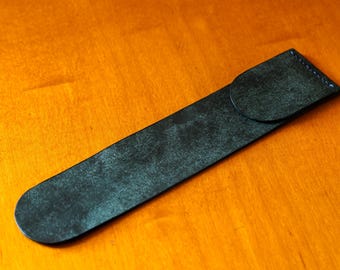 Leather Bookmark | Handmade Full Grain Bookmark | Minimalist Book Marker | Personalized Reading Gift | Made to Order