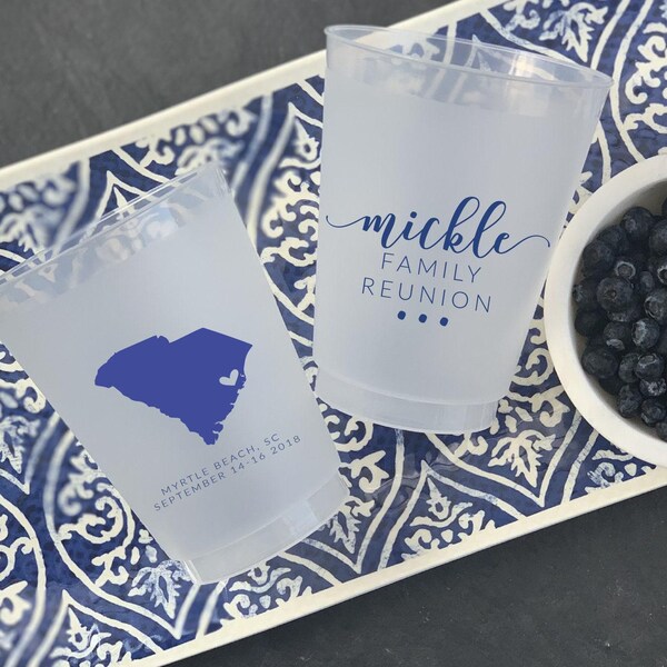 Party Cups: Personalized Family Reunion Drinkware (Shatterproof Plastic)