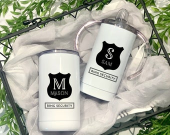 Will You Be My Ring Bearer Sippy Cup, Ring Bearer Gift, Will You By Ring Bearer Cup, Ring Security Cup