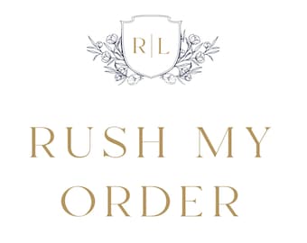 Rush Order Fee: Priority Production for Personalized Party Items
