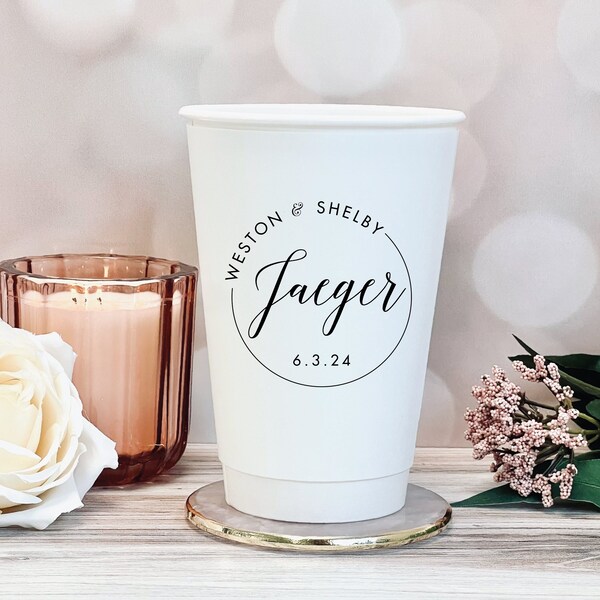 Personalized Paper Hot Cups - Etsy