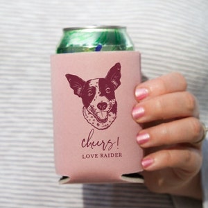 Wedding Favor Beer Holder Wedding Favors Insulated Beer Huggers Quarantine Partners For Life Custom Wedding Can Cooler #154R