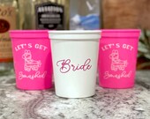 My Final Fiesta Ready to Ship Bride Stadium Cup - Let 39 s Get Smashed Bachelorette Party Cups, Stadium Plastic Cups, Fiesta Bachelorette Party