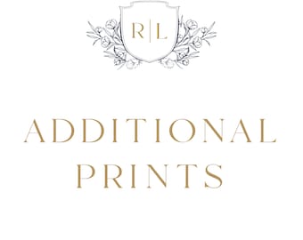 ADD ON  - Additional Prints of Your Order